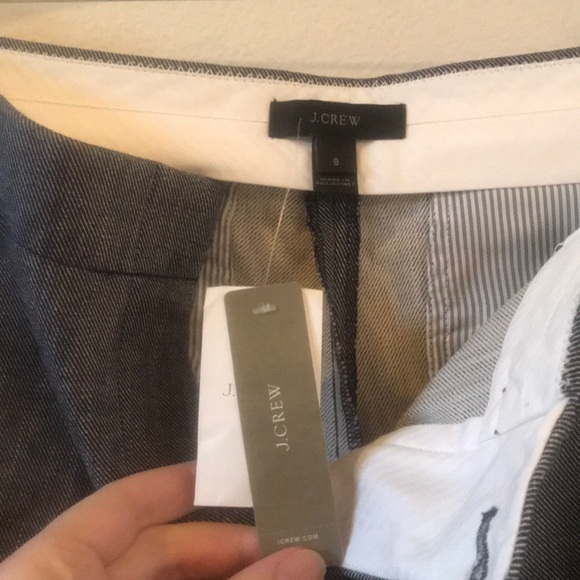 J. Crew Chambray Cropped Pants - Picture 2 of 3